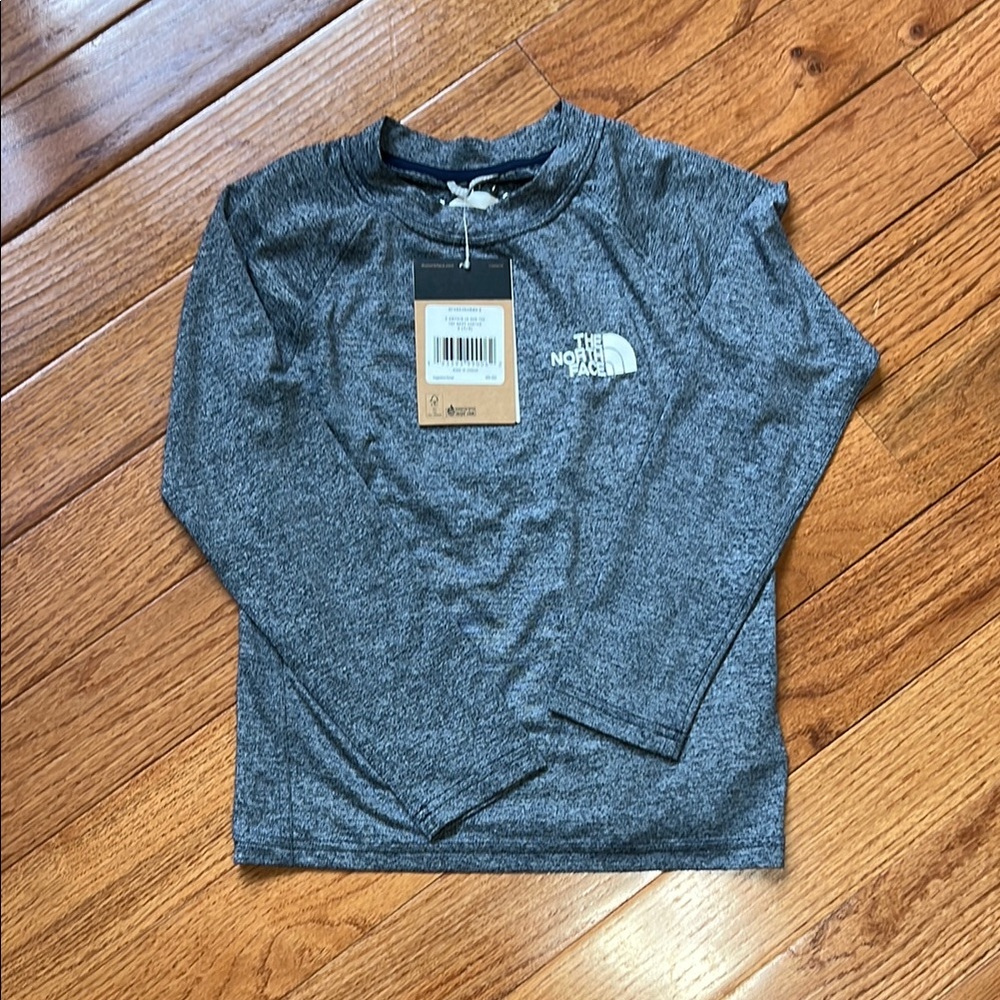 The North Face Gray Long Sleeve Tee